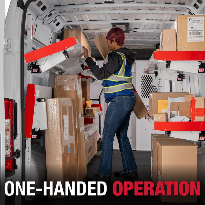 Weather Guard Folding Van Shelf Unit 60in Model 9560-3-01