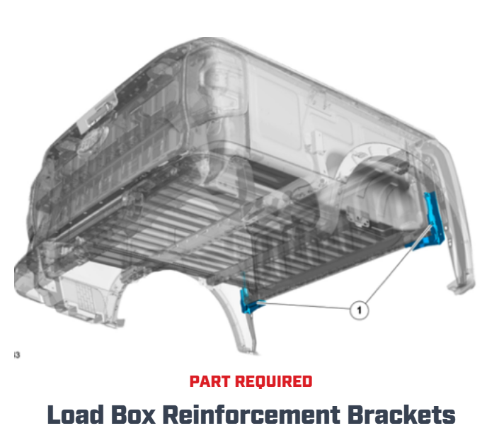 Required Parts for 2024 Ford Rangers
