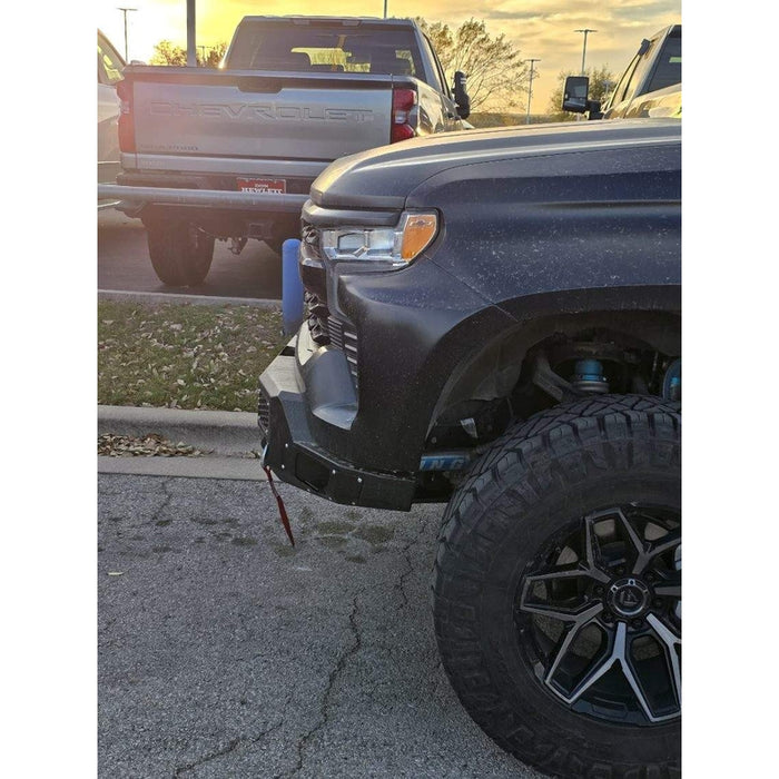 Bodyguard Freedom Front Base w/ Winch Mount - w/ sensor cutouts - Textured Black Powder Coat Model LAC22AYTNN