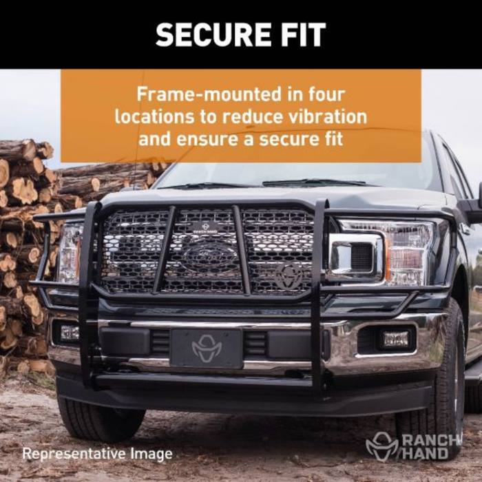 Ranch Hand Legend Grille Guard, Fits Select 25-26 Ram 2500, 3500 Model GGD251BL1