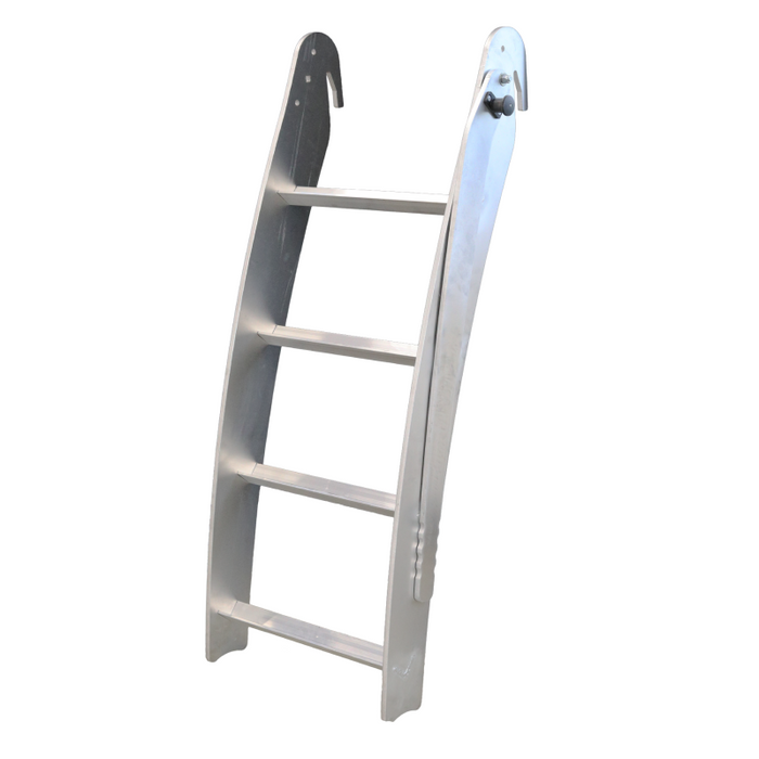 Gen-Y Lightweight Rub Rail Ladder Aluminum Design 300 Ibs Weight Capacity Model GH-102877