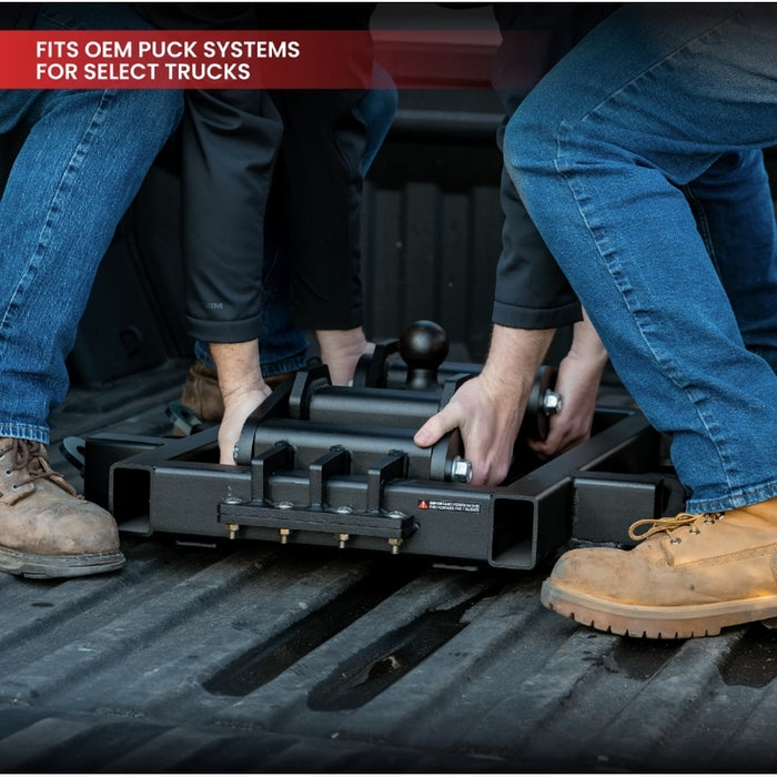 Gen-Y Dominator Truck Gooseneck Hitch - 25K Overall Towing 3.5-6.5K TW Range Model GH-14014