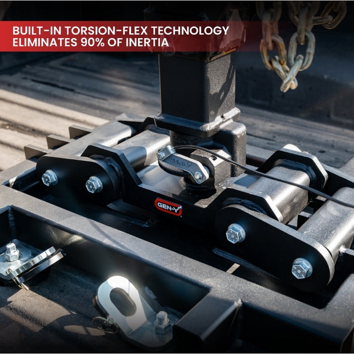 Gen-Y Dominator Truck Gooseneck Hitch - 25K Overall Towing 3.5-6.5K TW Range Model GH-14014