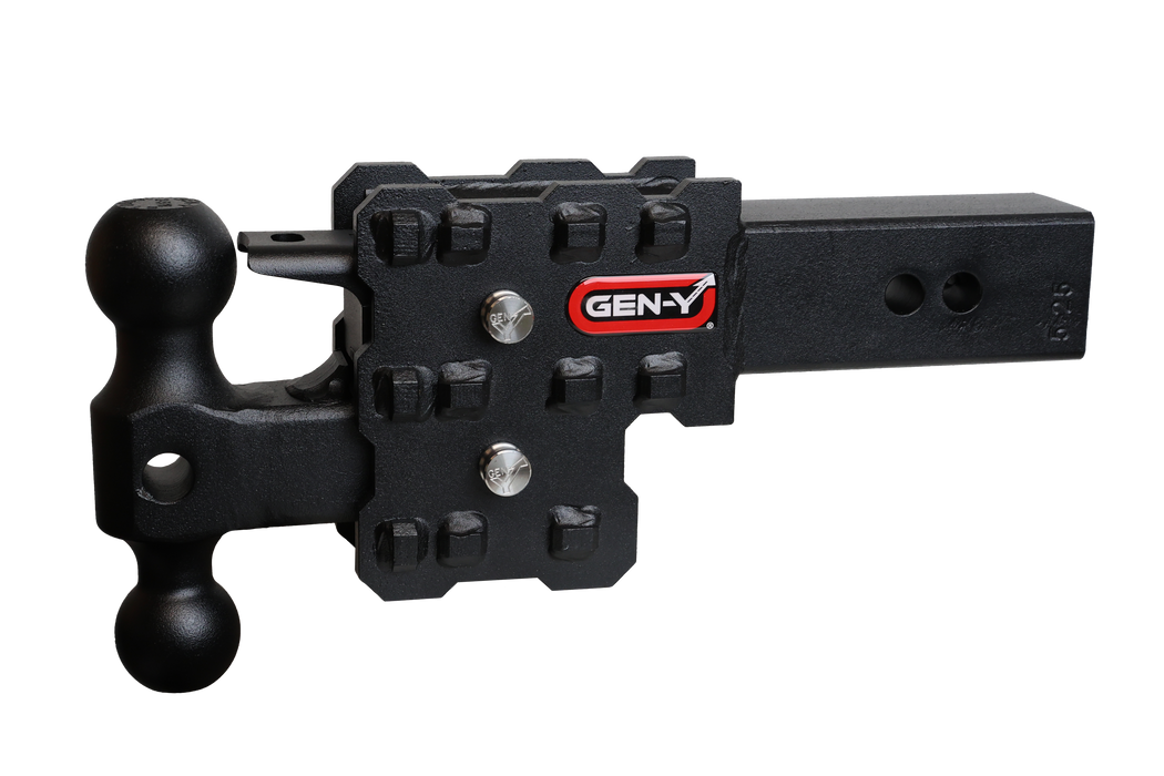 Gen-Y PHANTOM-X 2.5" Solid Shank 2.5" Drop 1.6K TW 16K Hitch Model GH-2442X