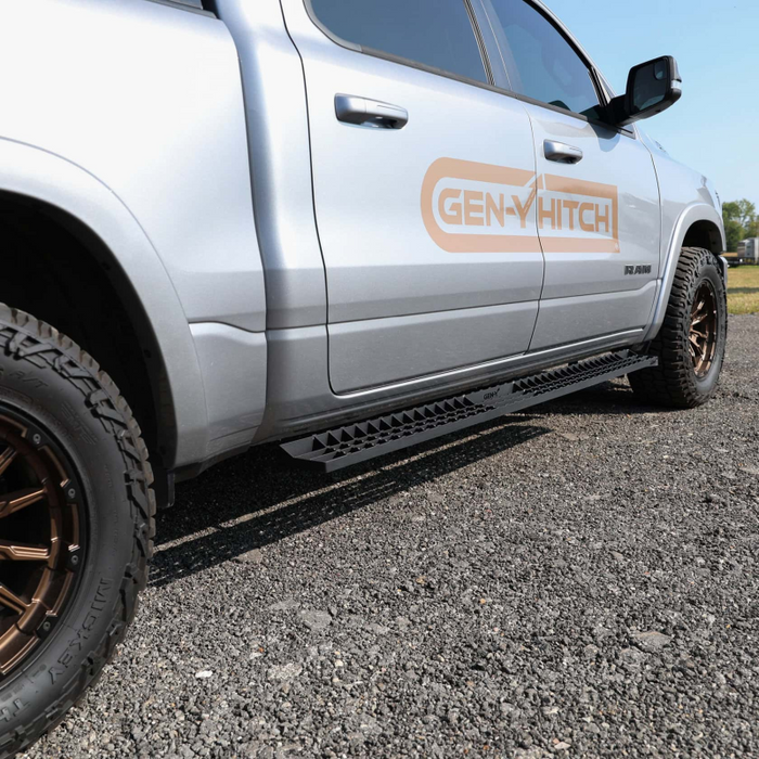 GEN-Y Running Boards - Fits Select Ram 1500 (2019-2024) Crew Cab - RS & CS (Does not fit Ram Classic) Model GH-25002