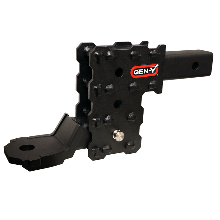 GEN-Y PHANTOM-X 2" Solid Shank - 4.5" Drop - 1K TW - 10K Hitch - Dual Ball Mount (GH-031) Model GH-2613X