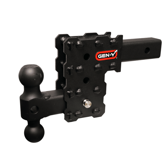 GEN-Y PHANTOM-X 2" Solid Shank - 4.5" Drop - 1K TW - 10K Hitch - Dual Ball Mount (GH-031) Model GH-2613X