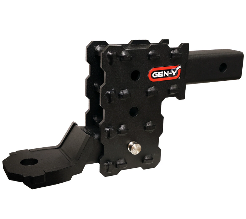 Gen-Y PHANTOM-X 2" Solid Shank 2.5" Drop 1K TW 10K Hitch Model GH-2632X
