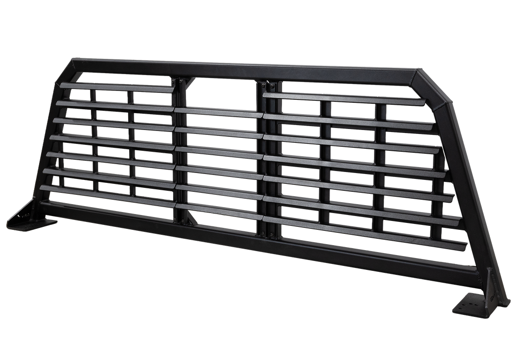Gen-Y DEFIANCE - Headache Rack w/ 3 Louver Panels - Fits Ram 2500 & 3500 2019-CURRENT Model GH-29004
