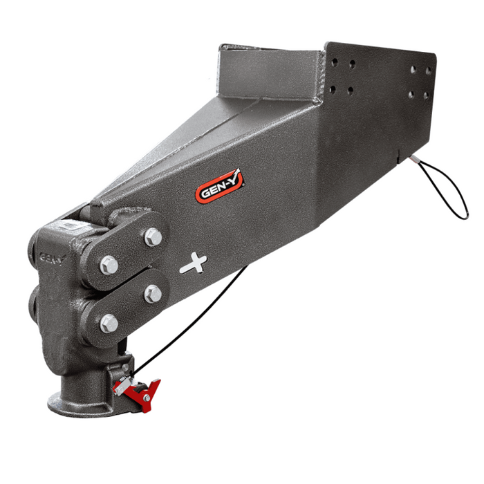 GEN-Y EXECUTIVE TORSION-FLEX Turning Point Fifth Wheel to Gooseneck 2 5/16" Coupler 1.5K - 4.5K pin weight range 21K Towing Model GH-8047AL