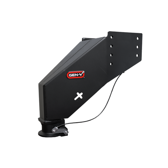 Gen-Y The NOMAD Fifth Wheel-to-Gooseneck Static Pin Box with SnapLatch Coupler Fits Rhino Frames Model GH-8102