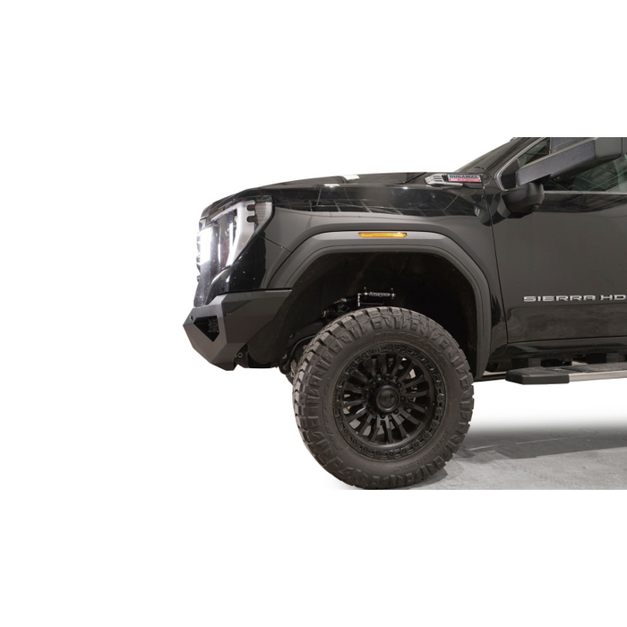 Fab Fours Vengeance Front Bumper w/ No Guard 2 Stage Black Powder Coat Model GM24-V6251-1