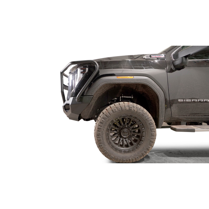 Fab Fours Matrix Front Bumper w/ Full Guard 2 Stage Black Powder Coat Model GM24-X6250-1