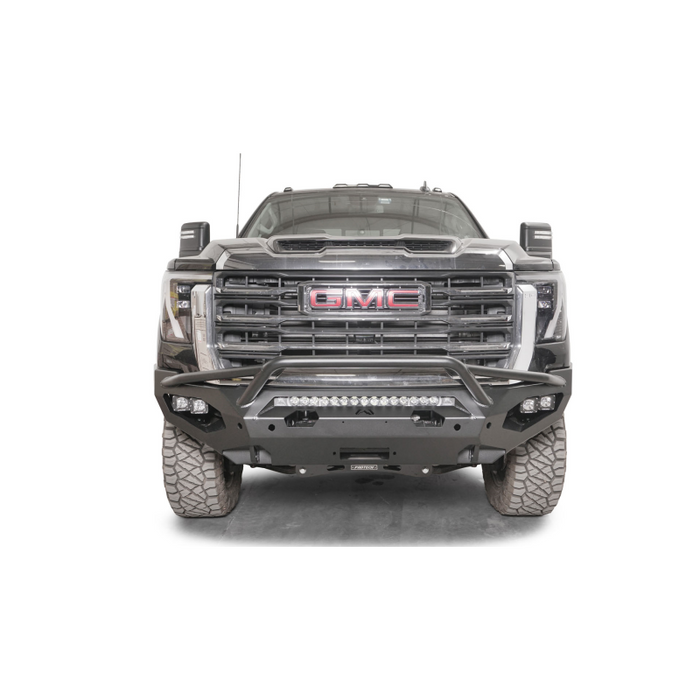 Fab Fours Matrix Front Bumper w/ Pre-Runner Guard 2 Stage Black Powder Coat Model GM24-X6252-1