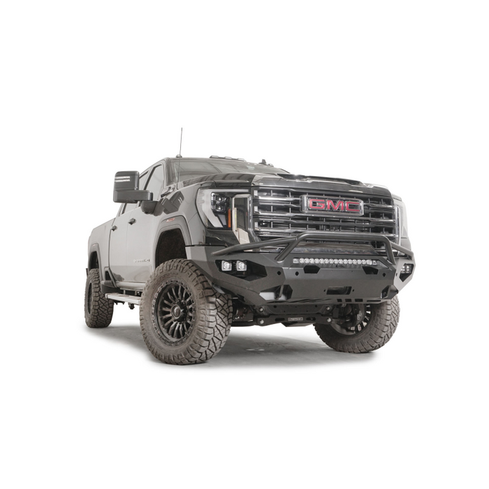 Fab Fours Matrix Front Bumper w/ Pre-Runner Guard 2 Stage Black Powder Coat Model GM24-X6252-1