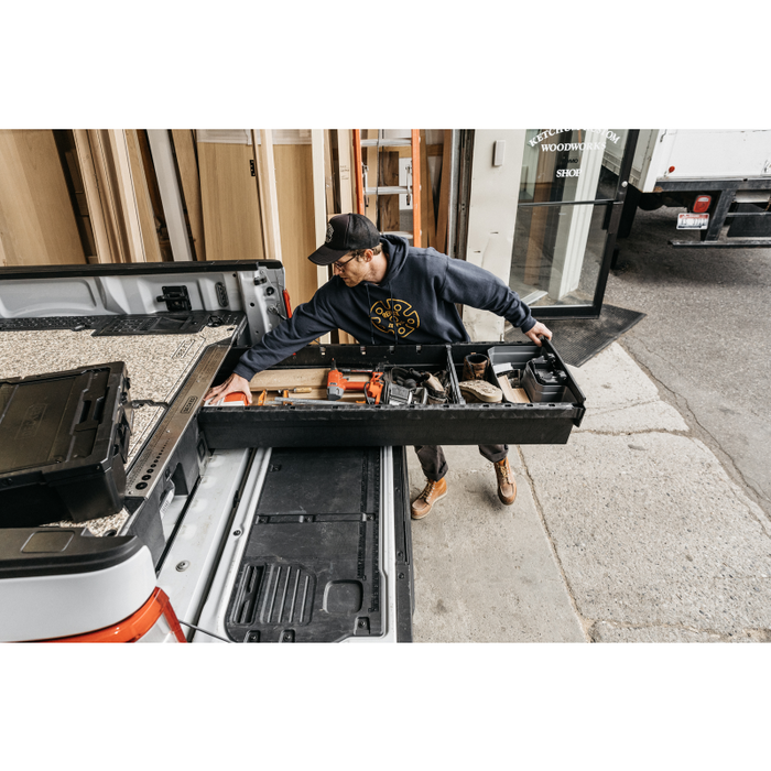 DECKED Chevrolet Silverado 1500 LD or GMC Sierra 1500 Limited Truck Bed Storage System & Organizer 2019 8' 0" Bed Model XG5