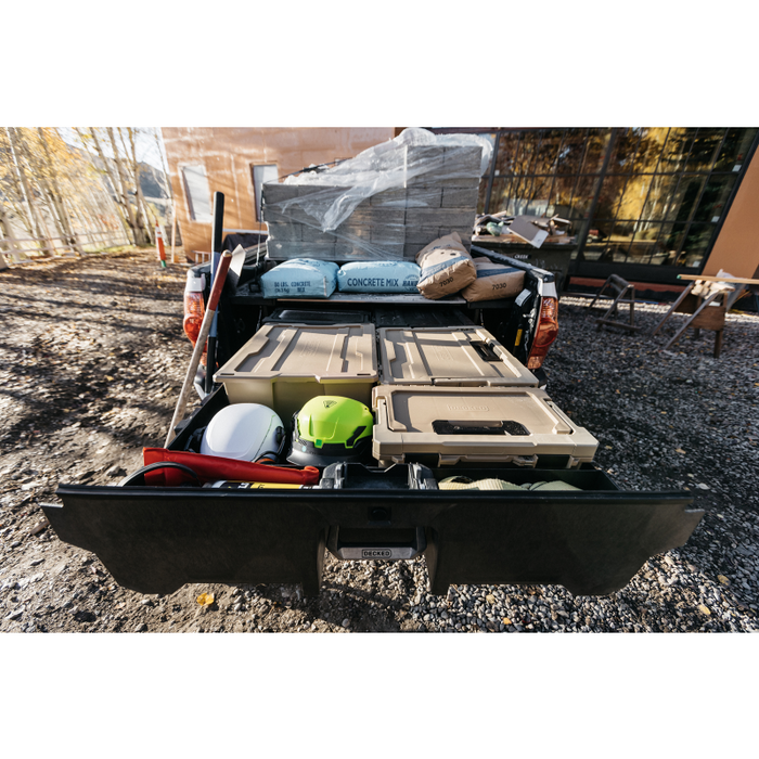 DECKED Ford Ranger Truck Bed Storage System & Organizer 2019 - 2023 5' 0" Bed Model YF3