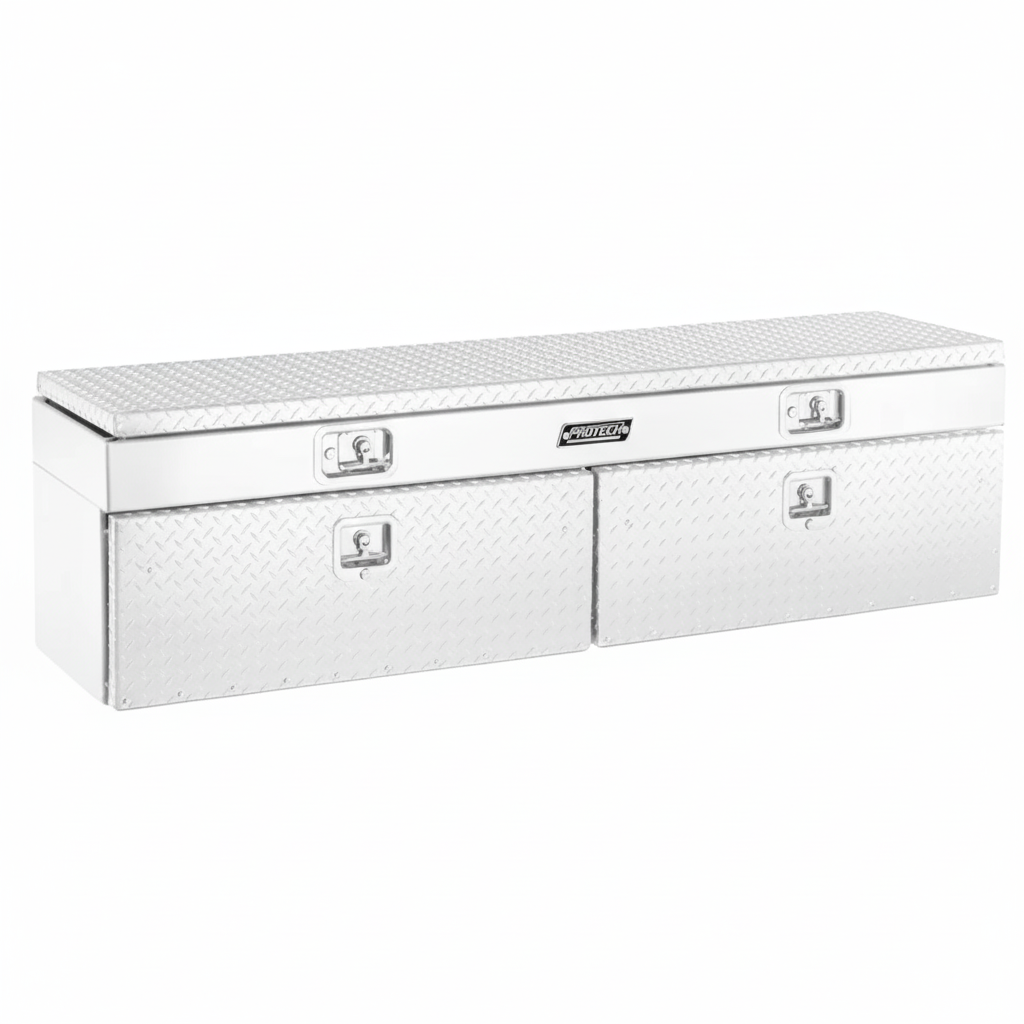 Protech Flatbed Top Mount Contractor Box - 2Drop/1Top 20Hx18Dx72L - Di ...