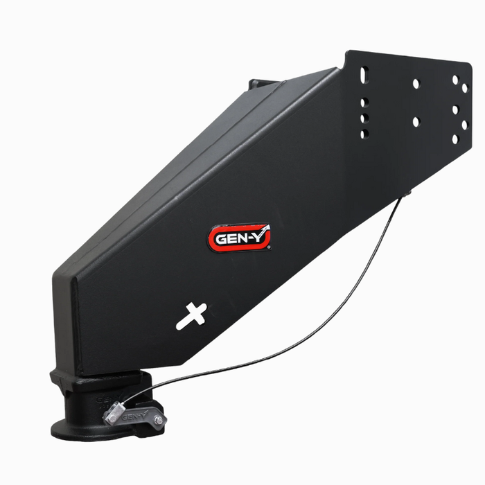 Gen-Y The NOMAD Fifth Wheel-to-Gooseneck Static Pin Box with SnapLatch Coupler Fits 1621, 1621 HD, 1116 & 1716 Frames Model GH-8101