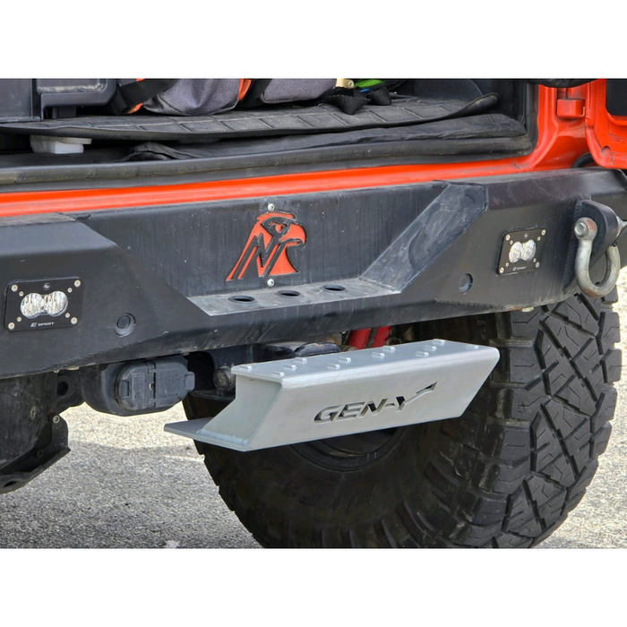 GEN-Y Skid Plate - Aluminum - Clear Coated - 2" Shank Model GH-103629