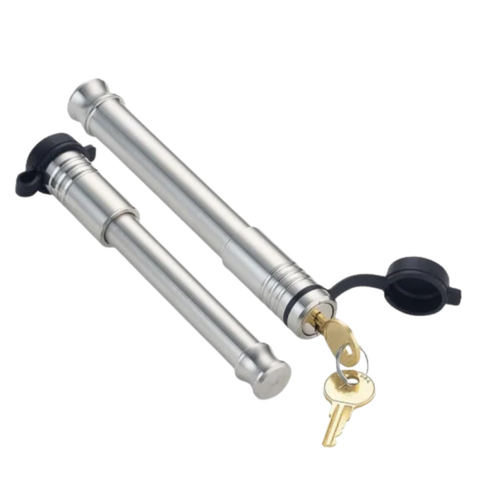 GEN-Y 2 Pack Mixed - (1) 3/4" x 3-7/8" Span Hitch Lock & (1) 5/8" x 3-5/8" Span 3.0" Receiver Lock - 4 Keys Included Fitment: Mega Duty 32K - Boss 32K Model GH-103912