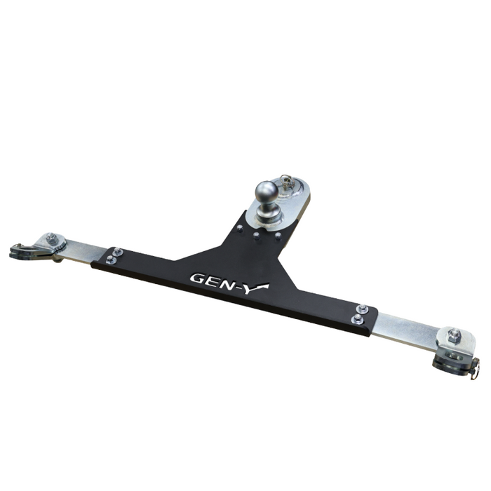 GEN-Y MAIN ASSY - GoosePuck GEN II - 5" Offset - 25K Overall Towing - With Safety Chain Anchors Incorporated - Ford 2017 to Current Model GH-21011