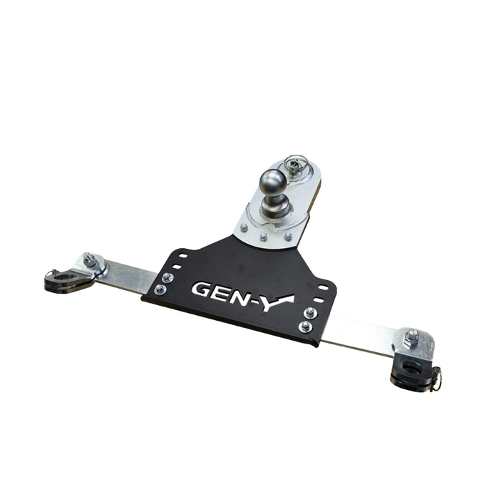GEN-Y MAIN ASSY - GoosePuck GEN II - 5" Offset - 25K Overall Towing - With Safety Chain Anchors Incorporated - GM 2018-19 Short & Long Bed Model GH-21015