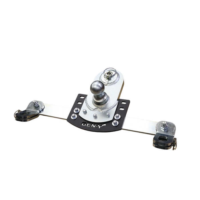 GEN-Y MAIN ASSY - GoosePuck GEN II - 5" Offset - 25K Overall Towing - With Safety Chain Anchors Incorporated - GM 2020-24 Short & Long Bed Model GH-21017
