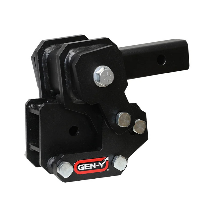 GEN-Y VOYAGER Hitch Only - 4.75" Tubes - 7K Overall Towing Capacity - 700 LB Towing Tongue Weight Capacity - 300 LB Cargo Tongue Weight Capacity @ 24" From Pin C/L to Cargo C/L Model GH-26001