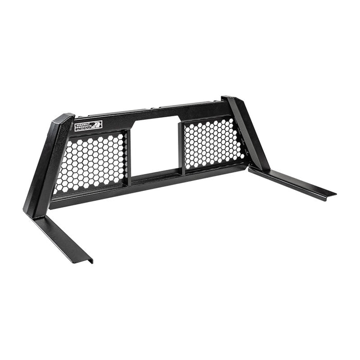 Highway Products Guardian Smooth Hammertone Black Aluminum Headache Rack Size 7 Model 4011-114-BK62