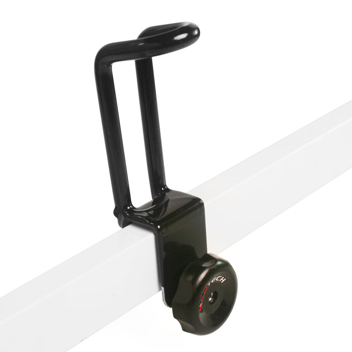 Vantech 2-Bar White Steel Clamp-On Ladder Rack System Dodge RAM Van 1981-2007 (All Trims) Model H1062W