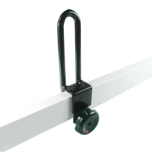 Vantech 2-Bar White Steel Clamp-On Ladder Rack System Dodge RAM Van 1981-2007 (All Trims) Model H1062W