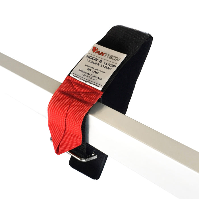 Vantech 3-Bar White Steel Clamp-On Ladder Rack System Dodge RAM Van 1981-2007 (All Trims) Model H1063W