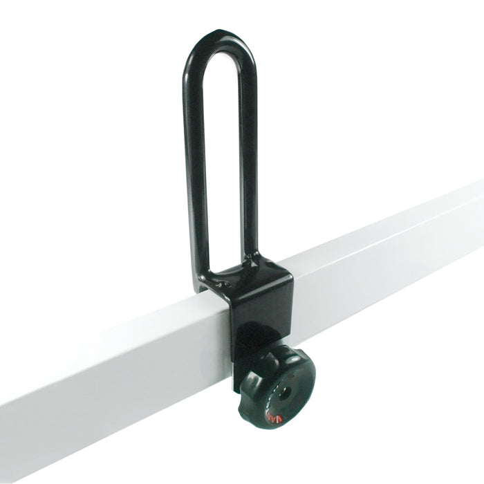 Vantech 3-Bar White Steel Clamp-On Ladder Rack System Dodge RAM Van 1981-2007 (All Trims) Model H1063W