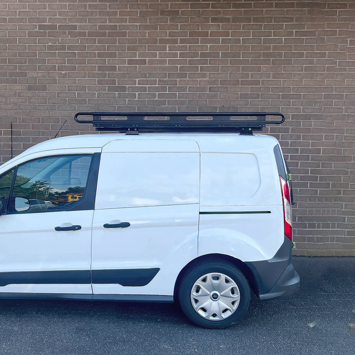 Vantech Black Aluminum Bolt-On Cargo Rack System Ford Transit Connect 2014-current SWB Model H1816AA31B