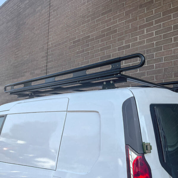 Vantech Black Aluminum Bolt-On Cargo Rack System Ford Transit Connect 2014-current SWB Model H1816AA31B