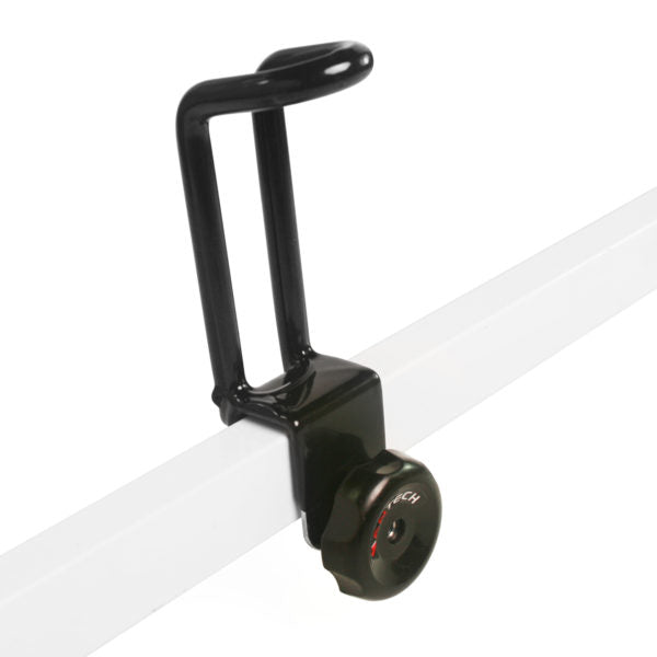 Vantech 2-Bar White Aluminum Clamp-On Ladder Rack System Mercedes Sprinter 2002-2006 Low Roof Model H2151W