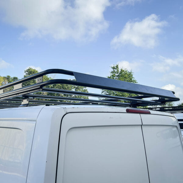 Vantech Black Aluminum Cargo Rack System Mercedes Sprinter 2007-current Low Roof / 144" WB Model H3003DD04B