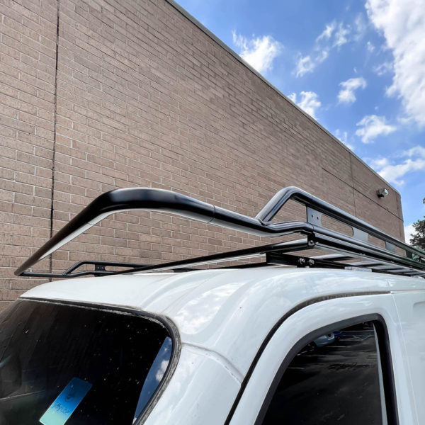 Vantech Black Aluminum Bolt-On Cargo Rack System Nissan NV Cargo 2012-2021 Low Roof Model H3301EB04B