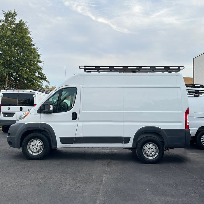 Promaster Ct Rack Vantech Black Aluminum Bolt-On Cargo Rack System RAM ProMaster 2013-cu ...