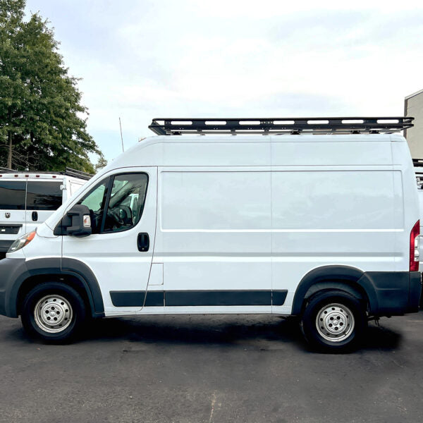 Promaster Ct Rack Vantech Black Aluminum Bolt-On Cargo Rack System RAM ProMaster 2013-cu ...