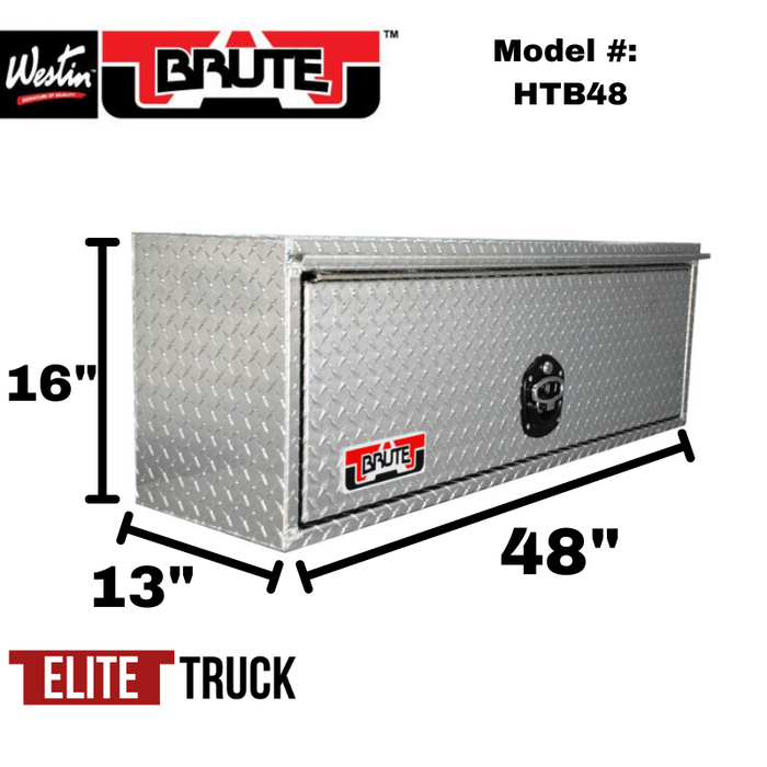 Brute 48" HD Top Sider Diamond, W/ Flip Up Door Model HTB48