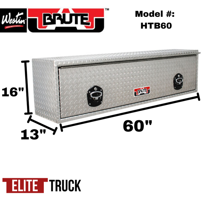 Brute 60" HD Top Sider Diamond, W/ Flip Up Door Model HTB60