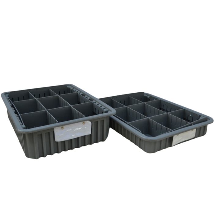 Hackney Tray Kit with Dividers - 5 Small 10 Large - Model 402776