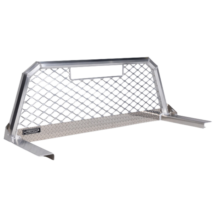 ProTech Headache Rack - 20+ Chevy Silverado Hd/Gmc Sierra Hd, Mesh 24Leg Bright Aluminum Model 57-6470-24