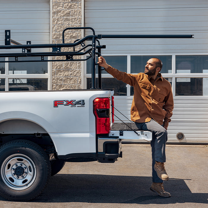 Holman Pro Rack Full Kit - Full-Size Trucks, 22" H Cab, Forklift Loadable, 8' Long Bed, Standard Cab Model 2SSF8R