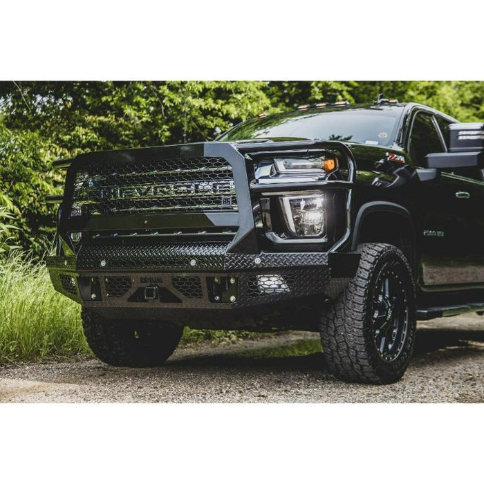 Bodyguard FT-Series Extreme Front Bumper With Grille Guard 2020-2023 Chevy Silverado 2500-3500 Model JEC20BY