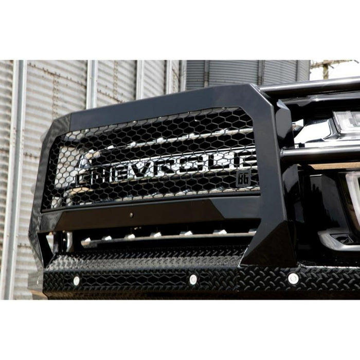 Bodyguard FT-Series Extreme Front Bumper With Grille Guard 2020-2023 Chevy Silverado 2500-3500 Model JEC20BY