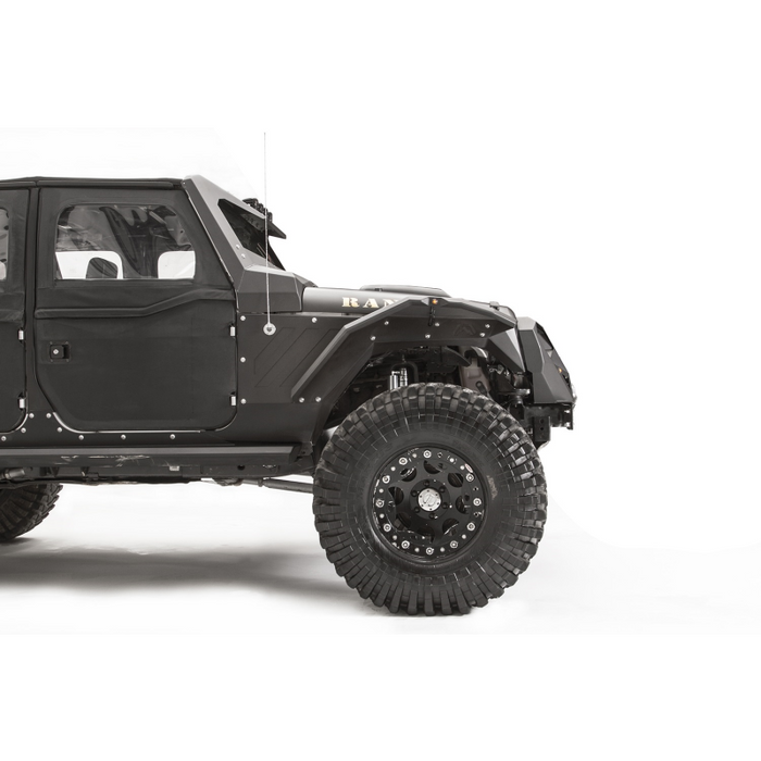 Fab Fours Fender Flare Powdercoated Model JK1003-1