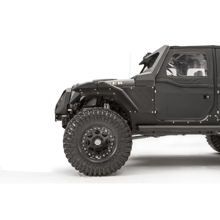 Fab Fours Fender Flare Powdercoated Model JK1003-1